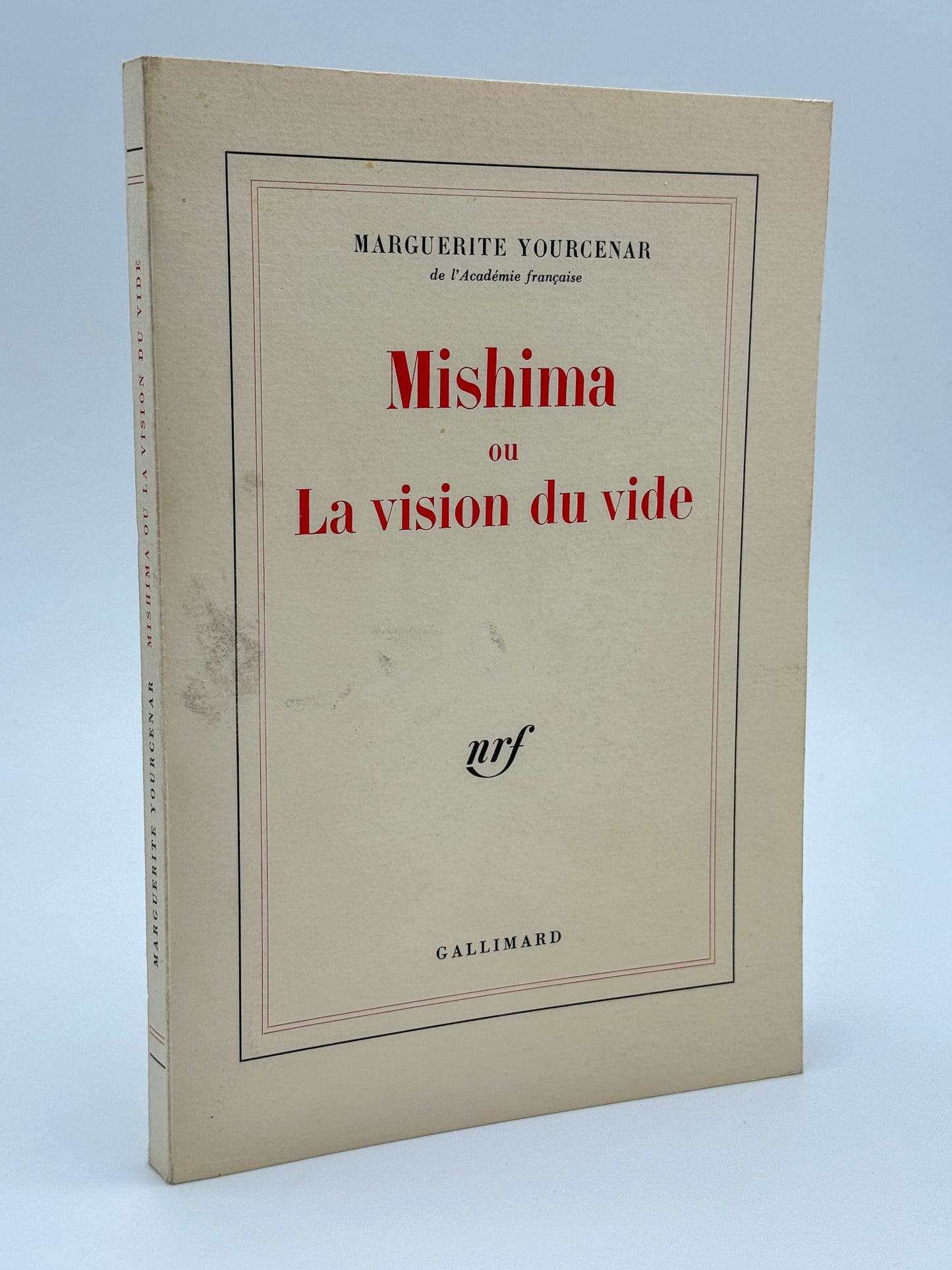 Mishima ou La vision du vide.