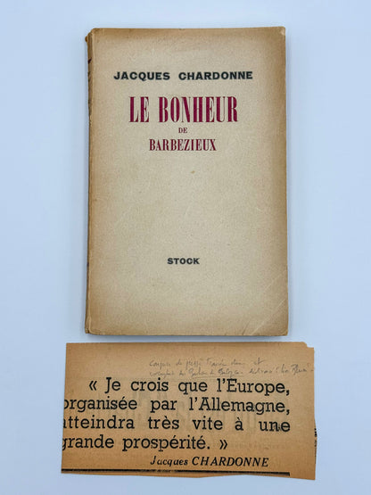 Le Bonheur de Barbezieux.