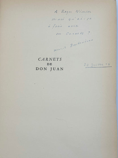 Carnets de Don Juan