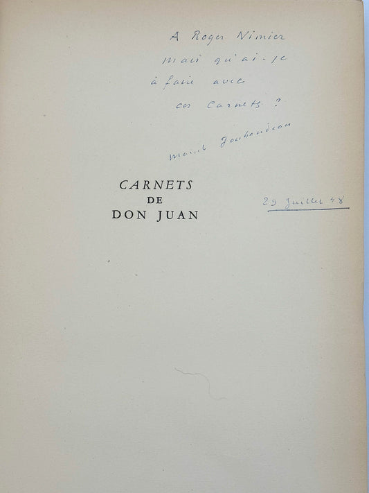 Carnets de Don Juan